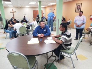 Job Fair in the Bread of Life Dining Hall - Loaves